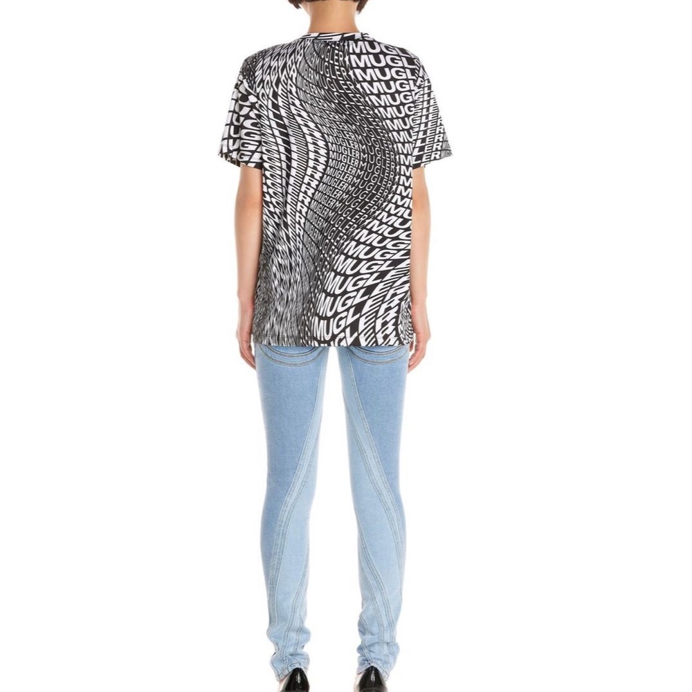 Mugler over sized shirt